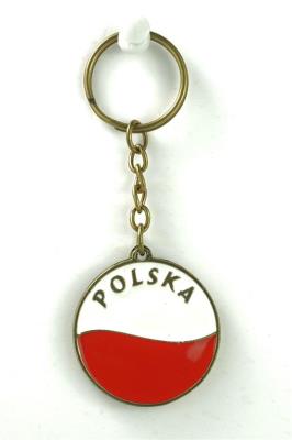 Brelok metalowy dwustronny Orzeł - Flaga ABINO. Wydawca: ABINO. SmakLiter.pl Opakowanie Brelok metalowy dwustronny Orzeł - Flaga ABINO