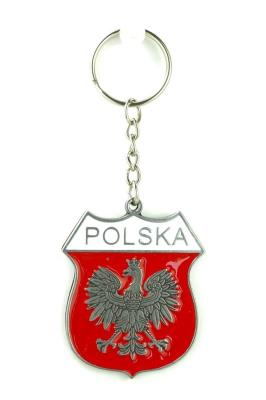 Brelok metalowy Godło Polski ABINO. Wydawca: ABINO. SmakLiter.pl Opakowanie Brelok metalowy Godło Polski ABINO