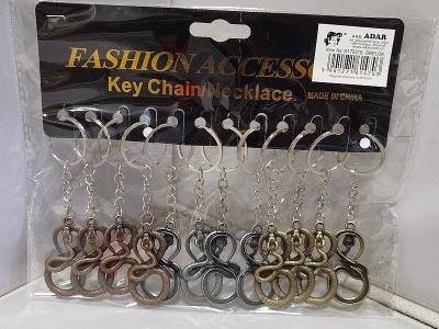 Opakowanie Brelok metalowy kobra (12szt)