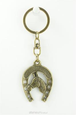 Brelok metalowy Podkowa ABINO. Wydawca: ABINO. SmakLiter.pl Opakowanie Brelok metalowy Podkowa ABINO