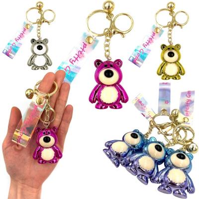 Opakowanie Brelok miś metalizowany zawieszka MIX