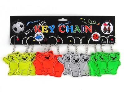 Opakowanie Brelok odblaskowy miś (12szt)