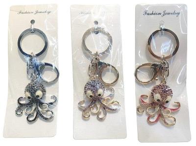 Opakowanie Brelok Ośmiornica metalowa MIX