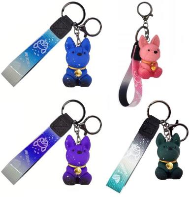 Opakowanie Brelok pies buldog zawieszka MIX