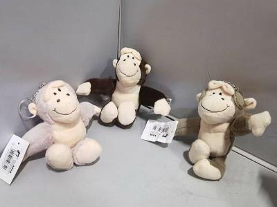 Opakowanie Brelok pluszowy Małpka MIX