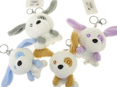 Opakowanie Brelok pluszowy piesek MIX