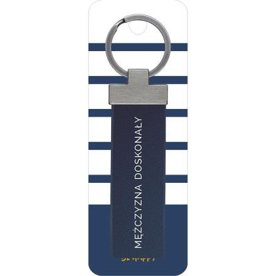 Opakowanie Brelok prezentowy z napisem Mężczyzna Doskonały