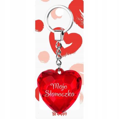 Opakowanie Brelok serce Moje słoneczko