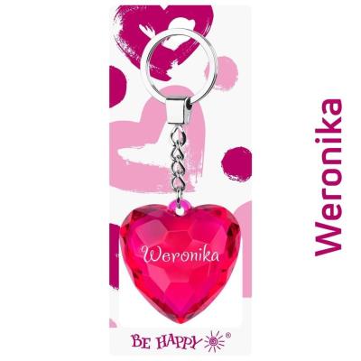 Opakowanie Brelok serce Weronika