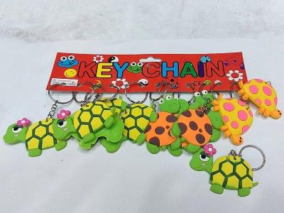 Opakowanie Brelok silikonowy żółw (12szt)