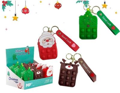 Brelok świąteczny etui pop it MIX. Wydawca: MP Main Paper. SmakLiter.pl Opakowanie Brelok świąteczny etui pop it MIX