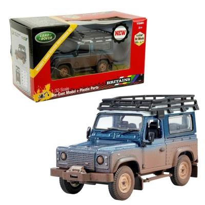 Opakowanie Britains Land Rover Defender ubłocony TOMY