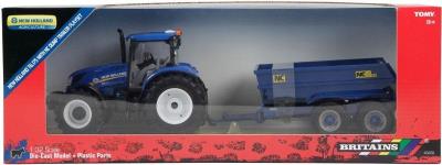 Opakowanie Britains New Holland traktor T6 z przyczepą TOMY
