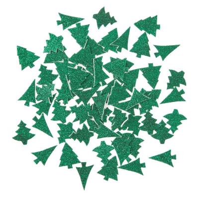 Brokatowe naklejki pianki choinki 65szt. Wydawca: Dalprint. SmakLiter.pl Opakowanie Brokatowe naklejki pianki choinki 65szt