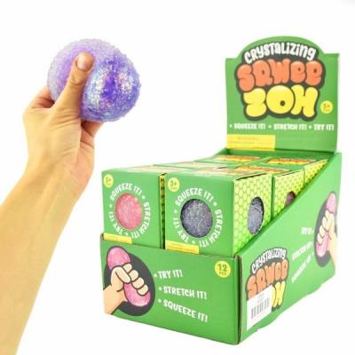 Opakowanie Brokatowy gniotek sensoryczny 7,3cm (12szt)