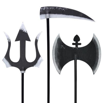 Opakowanie Broń piankowa trójząb, kosa, topór