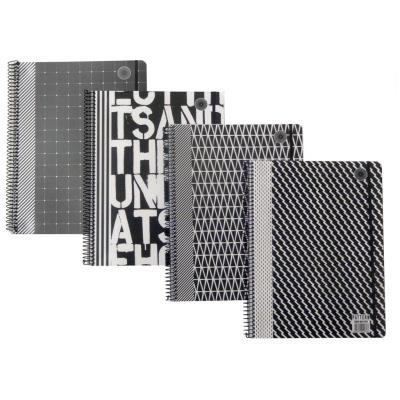 Brulion A4/80k kratka PCV (5szt). Wydawca: Ziemia Obiecana. SmakLiter.pl Opakowanie Brulion A4/80k kratka PCV (5szt)