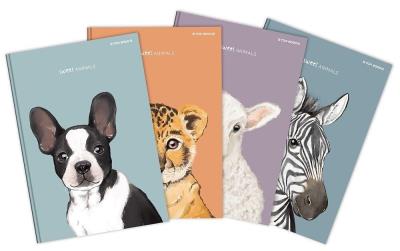 Opakowanie Brulion A4/96K kratka Animals (5szt)