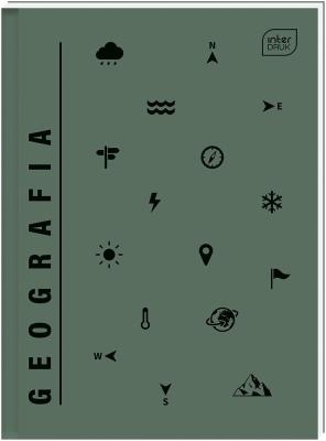 Opakowanie Brulion A5/80K kratka Geografia (5szt) OXFORD