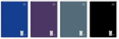 Brulion A5/96K kratka One Color (5szt). Wydawca: INTERDRUK. SmakLiter.pl Opakowanie Brulion A5/96K kratka One Color (5szt)