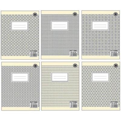 Opakowanie Brulion A5/96K kratka Pattern grey (5szt)