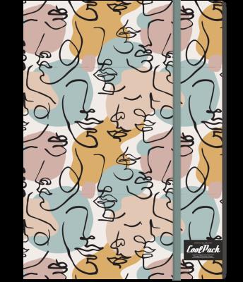 Opakowanie Brulion A5 z gumką Coolpack Art deco