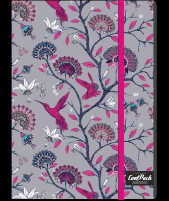 Opakowanie Brulion A5 z gumką Coolpack Silence