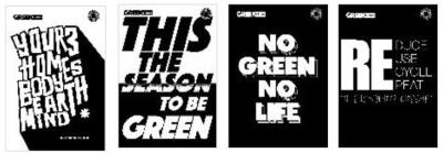 Brulion B5/96K kratka Green Typo White (5szt). Wydawca: Ziemia Obiecana. SmakLiter.pl Opakowanie Brulion B5/96K kratka Green Typo White (5szt)