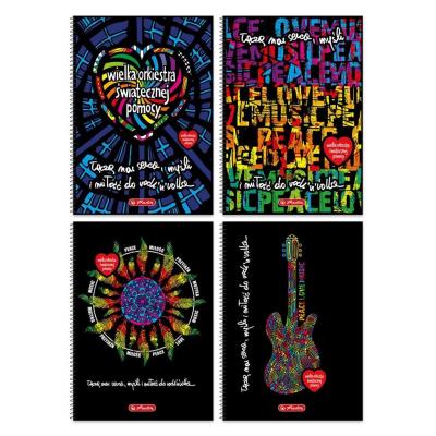 Opakowanie Brulion na spirali A4/60K kratka WOŚP (5szt)