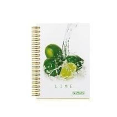 Opakowanie Brulion na spirali A6/100K kratka limonki 1szt