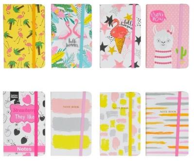 Opakowanie Brulion z gumką A6/96K MIX