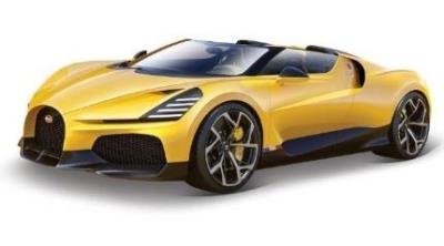 Bugatti Mistral BBURAGO. Wydawca: BBurago. SmakLiter.pl Opakowanie Bugatti Mistral BBURAGO