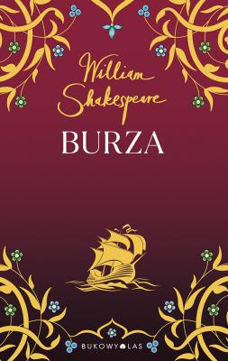 Burza. Autor: William Shakespeare. SmakLiter.pl Okładka książki Burza