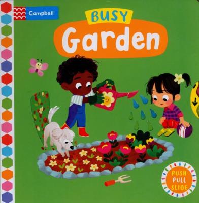 Busy Garden. Autor: Li Leesh. SmakLiter.pl Okładka książki Busy Garden