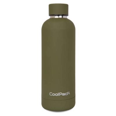 Opakowanie Butelka 500ml termiczna metalowa Coolpack Bonet Olive Green