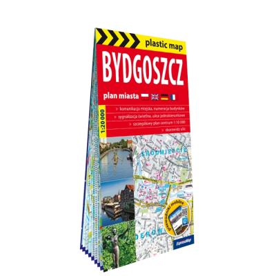 Bydgoszcz papierowy plan miasta 1:20 000. Autor: Opracowanie zbiorowe. SmakLiter.pl Okładka książki Bydgoszcz papierowy plan miasta 1:20 000
