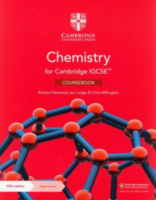 Okładka książki Cambridge IGCSE™ Chemistry Coursebook with Digital Access (2 Years)