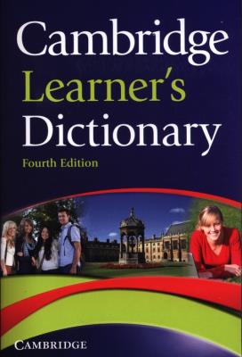 Cambridge Learner's Dictionary 4ed. Wydawca: Cambridge University Press. SmakLiter.pl Opakowanie Cambridge Learner's Dictionary 4ed