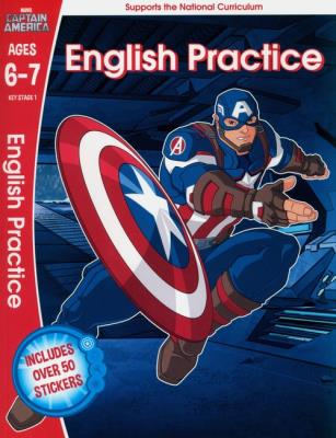 Opakowanie Captain America: English Practice. Ages 6-7