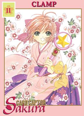 Okładka książki Card Captor Sakura 11 + karta