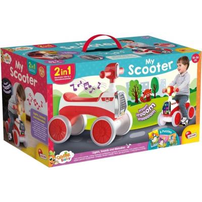 Carotina Baby - Jeżdzik z grami. Wydawca: Lisciani. SmakLiter.pl Opakowanie Carotina Baby - Jeżdzik z grami