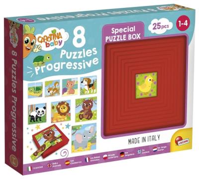 Opakowanie Carotina Baby - Puzzle progresywne Zwierzątka