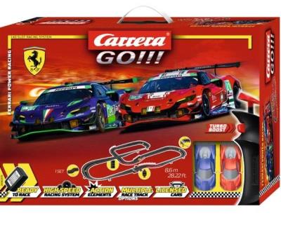Opakowanie Carrera Go!!! - Ferrari Power Racing 8,6m