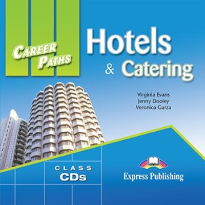 Okładka książki CD audio Hotels & Catering Career Paths Class US