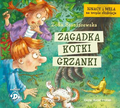 CD MP 3 Ignacy i Mela na tropie złodzieja. Zagadka kotki Grzanki (audiobook). Autor: Staniszewska Zofia. SmakLiter.pl Okładka książki CD MP 3 Ignacy i Mela na tropie złodzieja. Zagadka kotki Grzanki (audiobook)