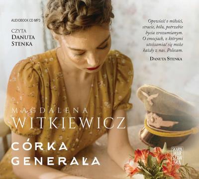 CD MP3 Córka generała. Autor: Witkiewicz Magdalena. SmakLiter.pl Okładka książki CD MP3 Córka generała
