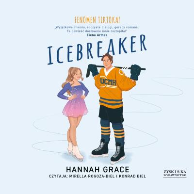 CD MP3 Icebreaker. Autor: Grace Hannah. SmakLiter.pl Okładka książki CD MP3 Icebreaker