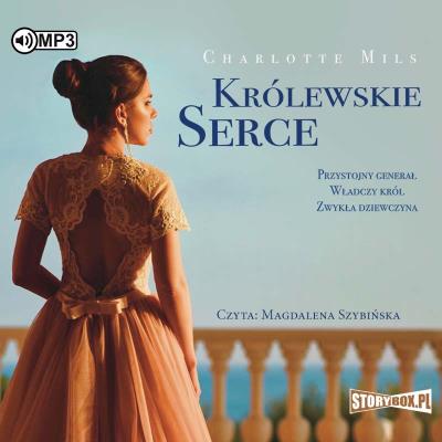 CD MP3 Królewskie Serce. Autor: Charlotte Mils. SmakLiter.pl Okładka książki CD MP3 Królewskie Serce