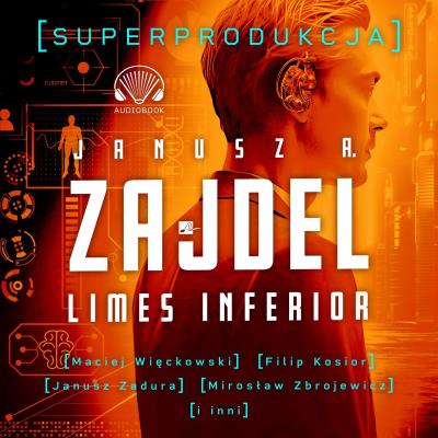 CD MP3 Limes inferior. Superprodukcja. Autor: Zajdel Janusz A.. SmakLiter.pl Okładka książki CD MP3 Limes inferior. Superprodukcja