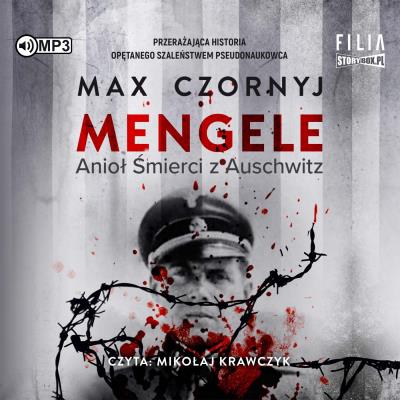 CD MP3 Mengele. Autor: Max Czornyj. SmakLiter.pl Okładka książki CD MP3 Mengele